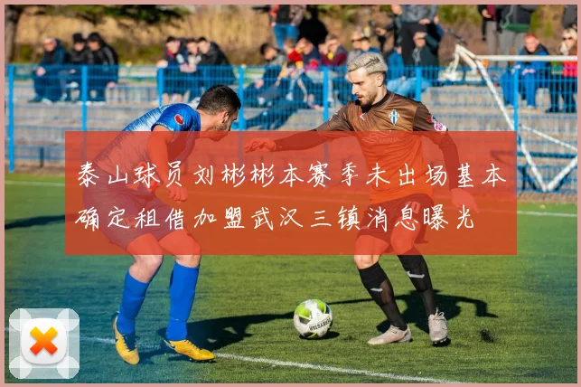 泰山球员刘彬彬本赛季未出场基本确定租借加盟武汉三镇消息曝光